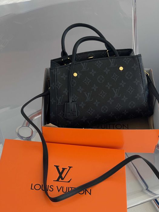 Сумка Louis Vuitton Braided Handle Montaigne Handbag Monogram
