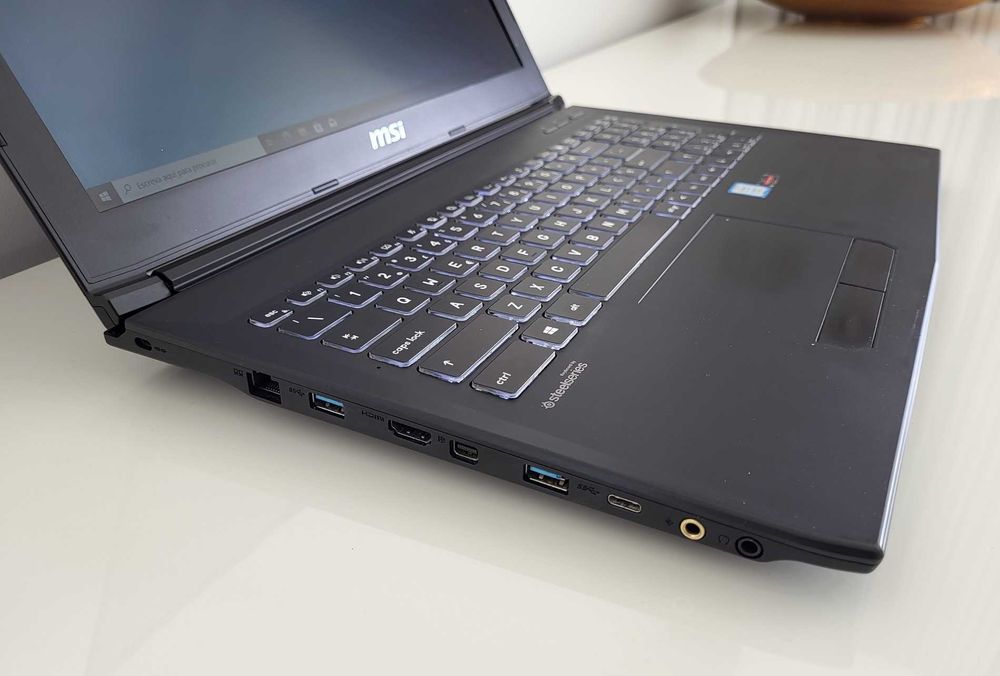 Portátil MSI i7 RAM 8GB SSD 1TB NVIDIA GeForce GTX 1050Ti/4GB