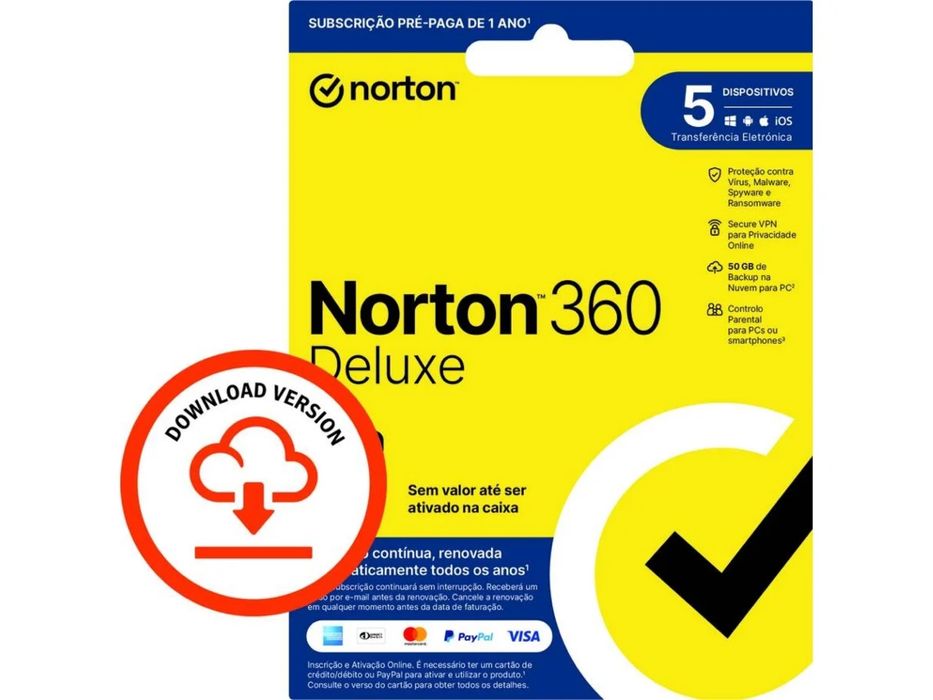 Cartao anti virus norton