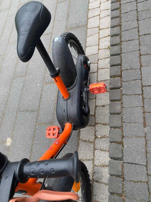 Rower dziecięcy Btwin 14 cali Robot 500 + kółka boczne