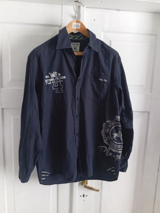 Koszula męska granatowa Tom Tailor r. L, XL