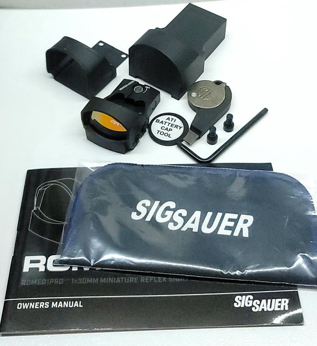 Коллиматорный прицел открытого типа Sigsauer ROMEO1PRO 1X30 MM 3MOA(SOR1P100)
