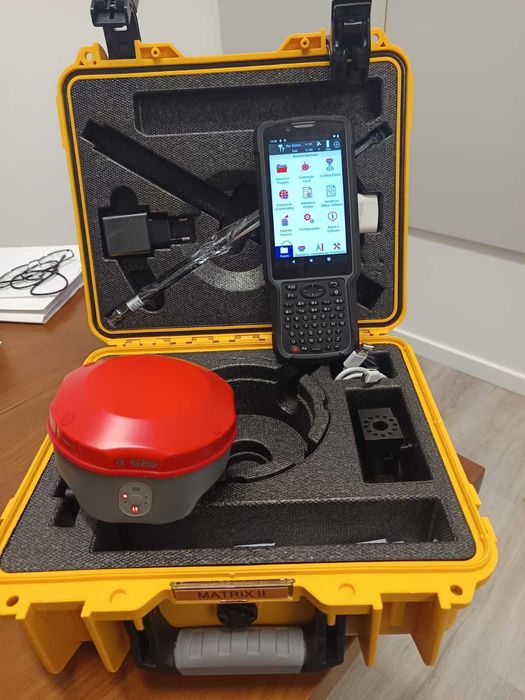 Alphageo matrix 2 lazer +50III máquina gnss