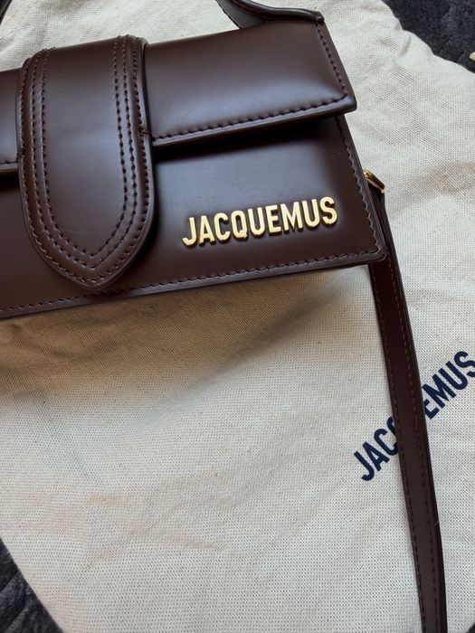 Сумка Jacquemus шоколадна оригінал
