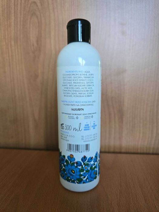 VIANEK nawilżający szampon do włosów suchych i normalnych 300 ml