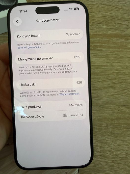 iPhone 15pro 256 g
