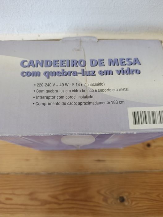 Candeeiro mesa NOVO