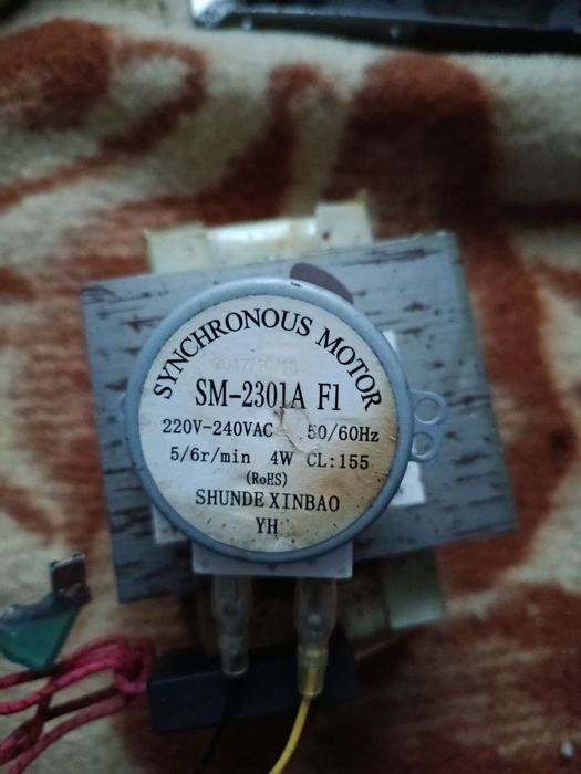 Моторчик для СВЧ печі SM-2301A 220V-240VAC
