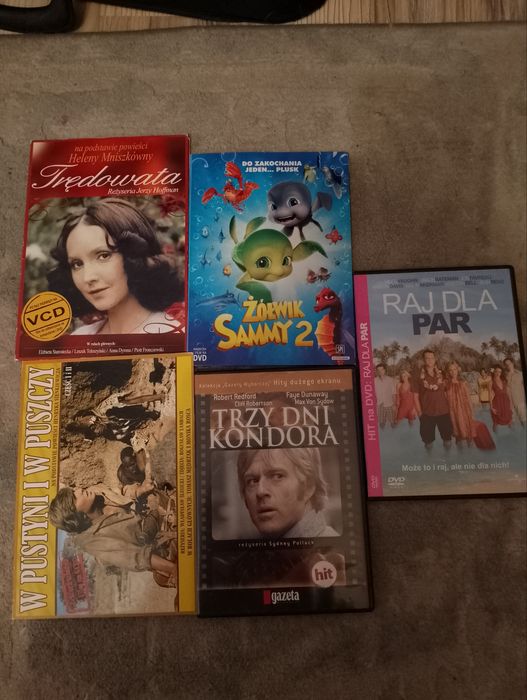 Filmy na DVD różne