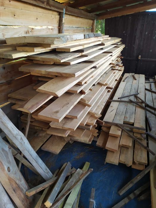 Deski sosnowe 32mm sezonowane