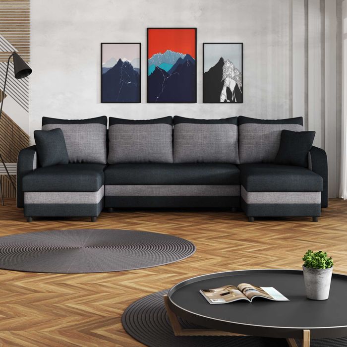 Narożnik Bill  3xpojemnik Funkcja spania darmowa dostawa Poduszki