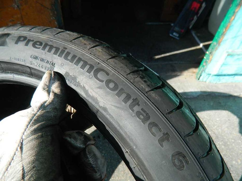 Шина колеса резина R18 215/40 Continental Premium Contact 6 2шт Літо