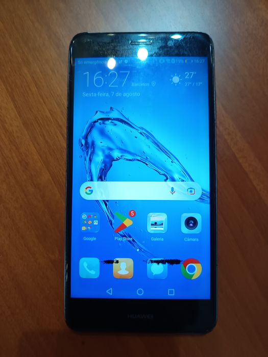 Huawei Y7 usado mas funciona bem