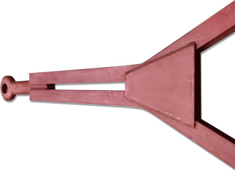 MOCNY Dyszel 1530 mm PRZYCZEPY D-35 D-43 6 TON Zaczep [0983]