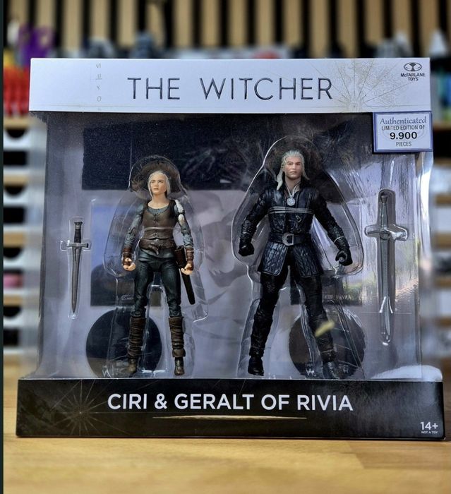 Figurki The Witcher: Ciri & Geralt of Rivia (Season 3)