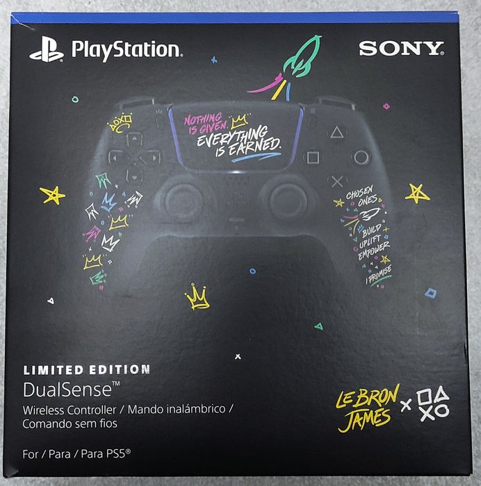 Comando sem fios DualSense PS5 - Edição Limitada LeBron James
