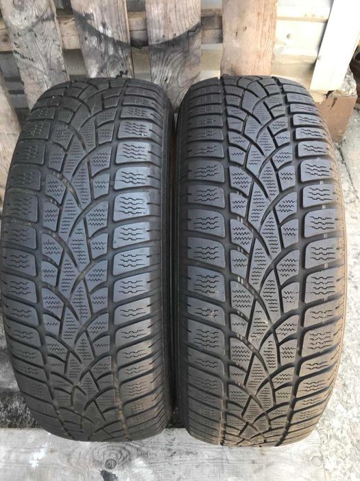 Шини Dunloip SP winter sport 3D 215/65R16 Пара Зима Б/у Оригінал