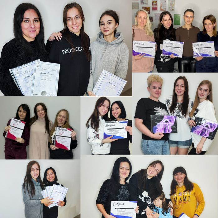 Курси манікюру Курсы маникюра  наращивание ногтей