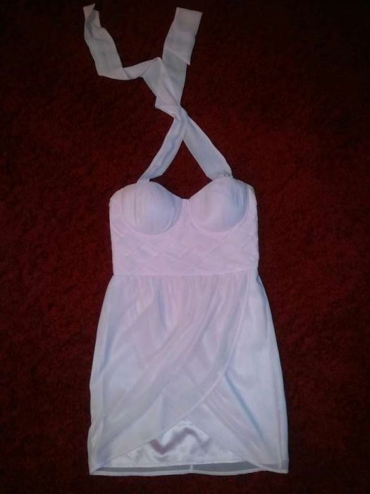 Sukienka Lipsy london pudrowy róż 38