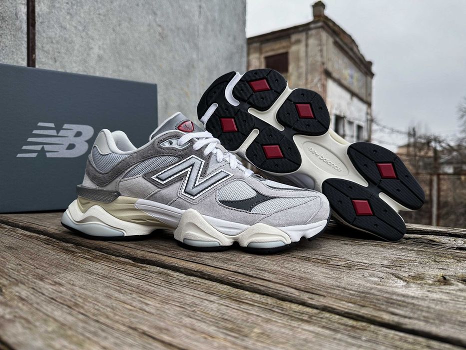 Оригинальные кроссовки New Balance 9060 U9060GRY Rain Cloud серые 