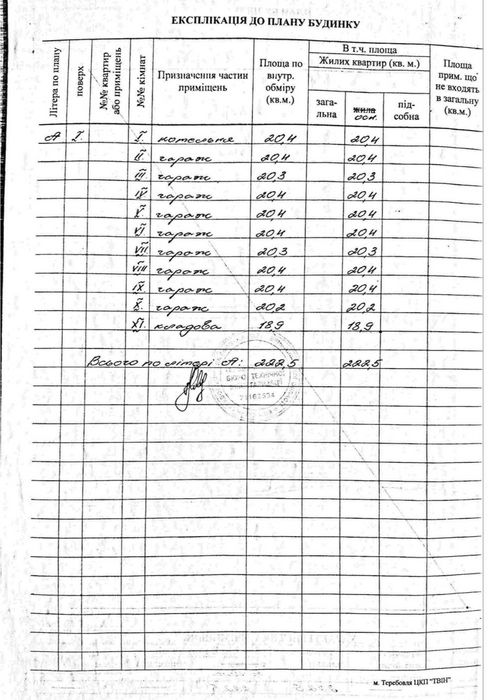 Продаж гаражів/боксів м. Теребовля вул. Князя Василька