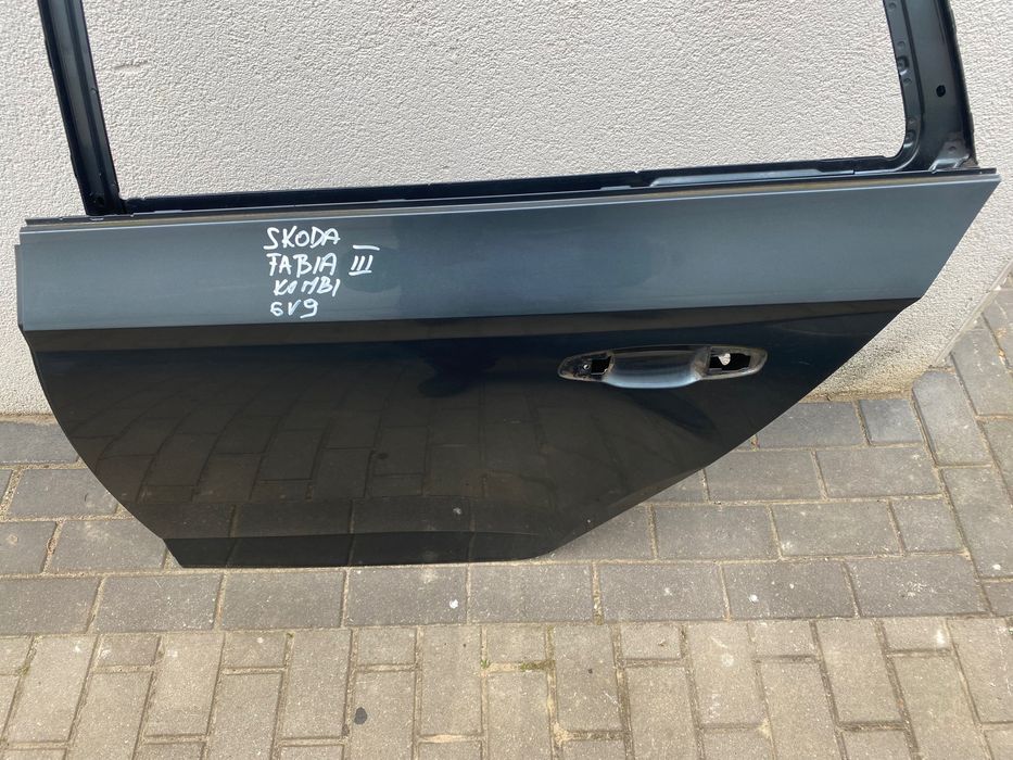 Drzwi skoda Fabia III 3 kombi tylne lewe