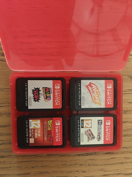 Nintendo Switch Oled+Ring Fit+3 jogos+extras