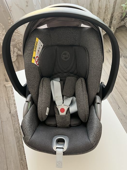 Cybex Cloud T Plus Mirage Grey автокрісло/ автолюлька