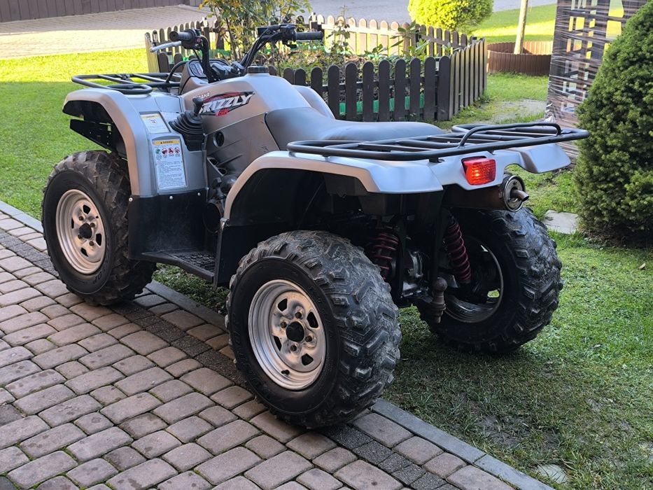 Yamaha grizzly 450 4x4, 3700km!