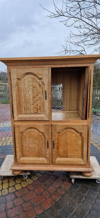 Szafka dębowa/Rtv/lite drewno