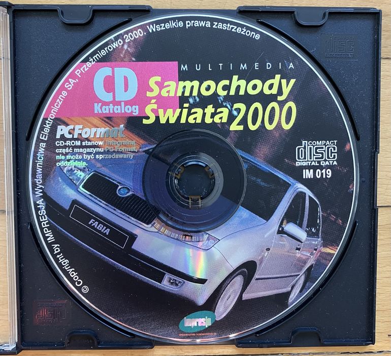 CD Katalog Samochody Swiata 2000
