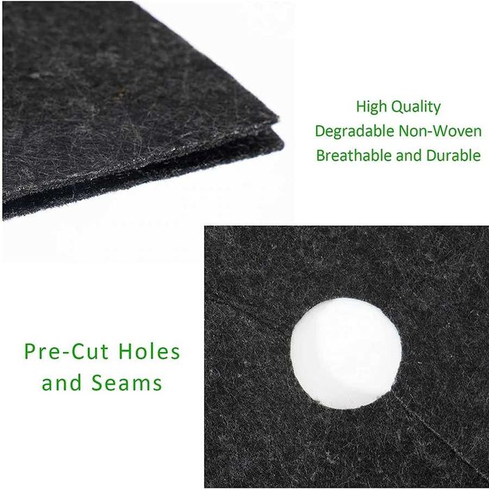 Malha Pano Anti-ervas para ávrores mulching - biodegradável ecológico