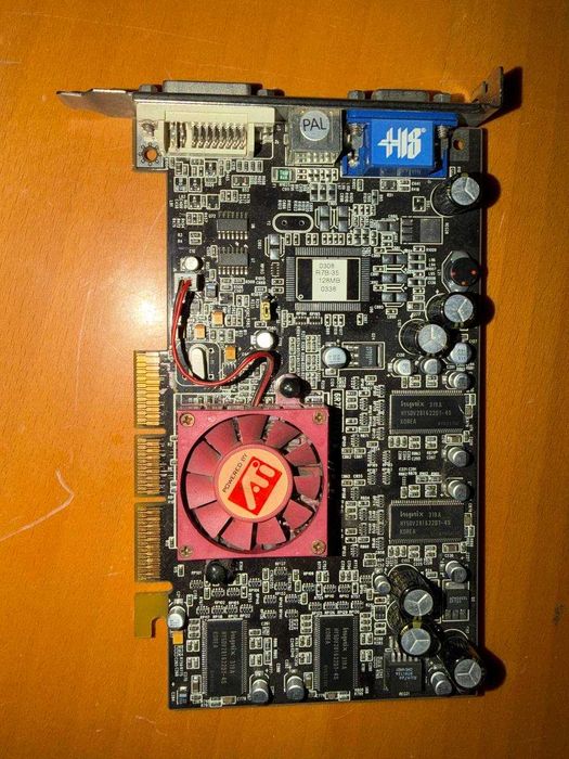 Ретро Відеокарта ATI Radeon 9000 Pro 128MB DDR | AGP | Робоча