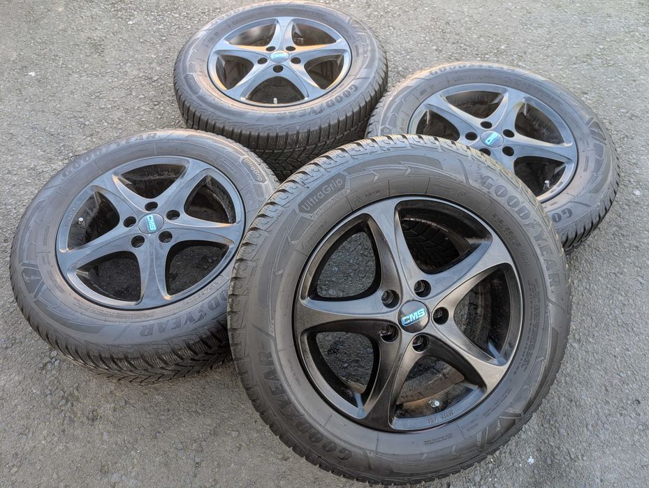 Komplet kół CMS Ford Kuga 6,5jx16 et50 215/65 r16 goodyear zima