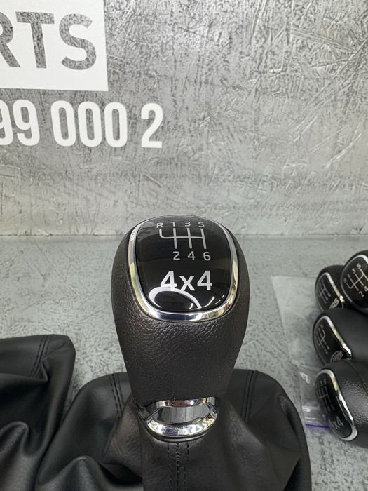 Ручка кпп з чохлом Шкода Октавія А5 4x4 VRS Scout L&K / Skoda Octavia