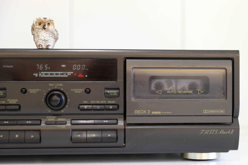 Technics RS-TR373MK2 Duplo deck cassetes autoreverse