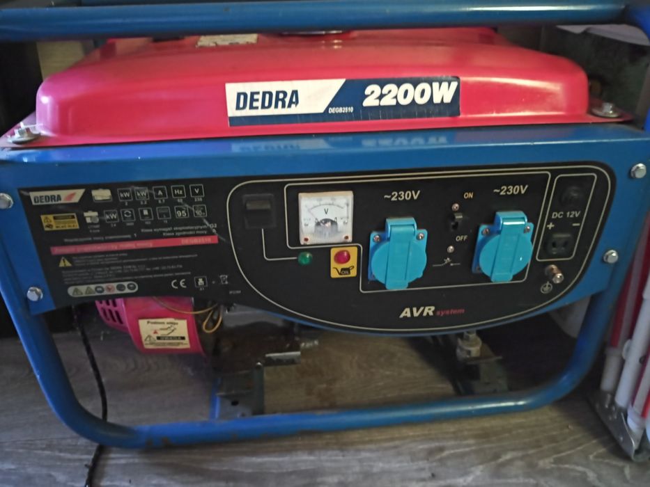 Agregat prądotwórczy Dedra 2200w