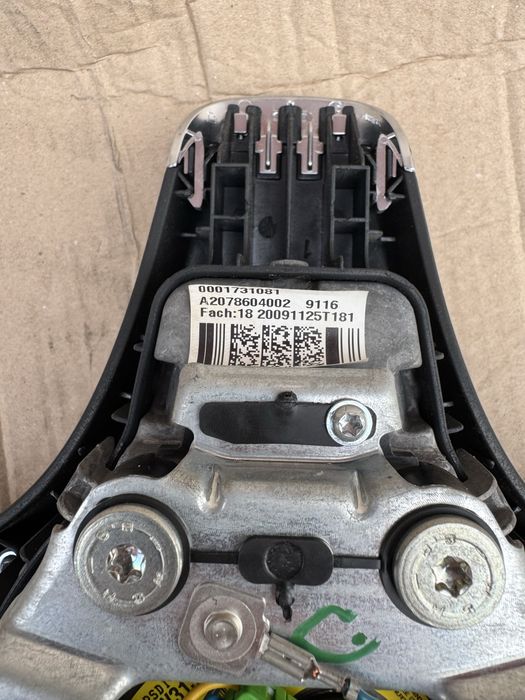 Кермо руль Mercedes W207 w212 AMG лепестки airbag подушка