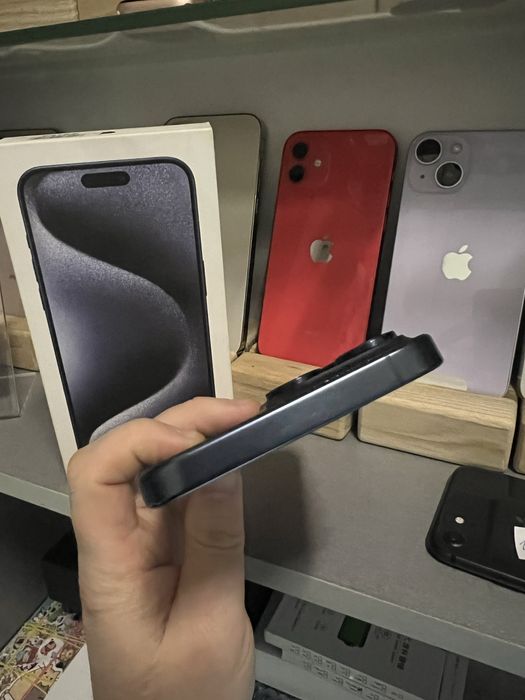  iPhone 15 Pro Max 256gb Blue Titanium Neverlock Відмінний стан