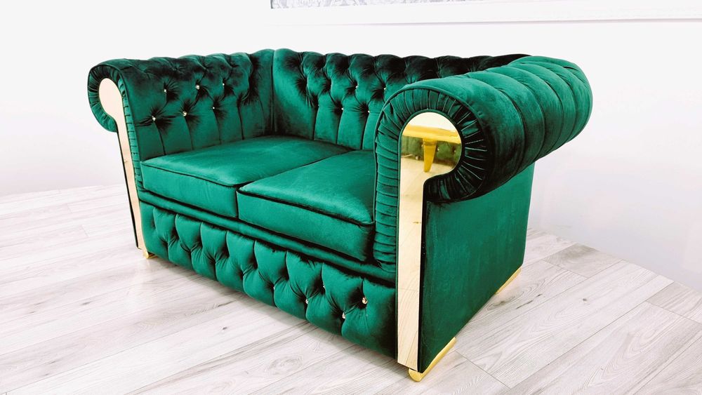 Zestaw pikowany Chesterfield GLAMOUR 3+2+1 Rozkładany / producent