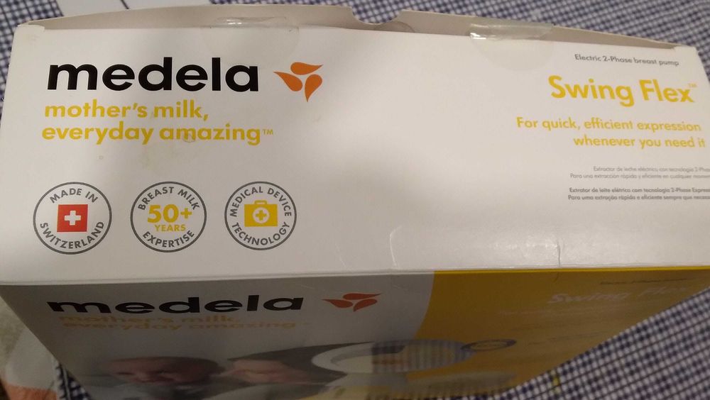 Medela - Extrator de leite elétrico Swing Flex com tecnologia 2-Phase