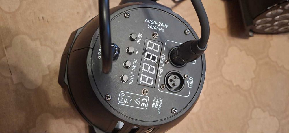 Світлодіодний DMX-прожектор BIG BM MEGA PAR 18*16W(4in1)