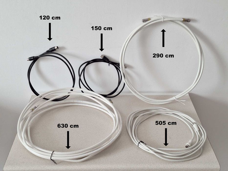 Zestaw dekoder Arriva Ferguson T65, uchwyt na antenę, kable i końcówki