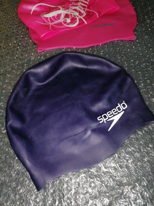 Toucas silicone+óculos Arena