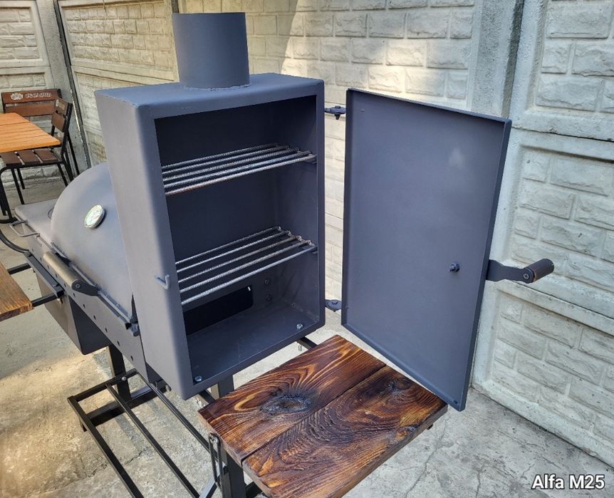 Від Заводу! Мангал 3в1 - Коптильня, Смокер, Барбекю и Піч під Казан