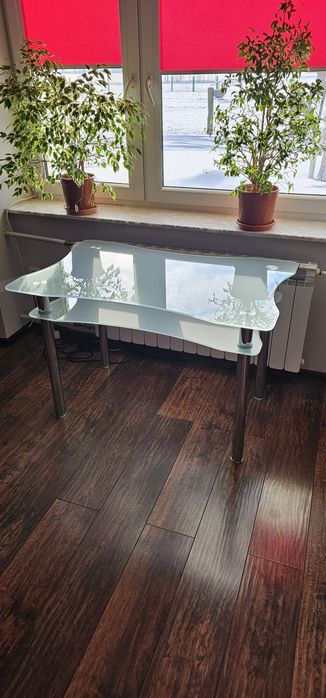 Biurko szklane solidne