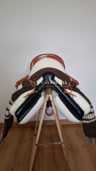Sela Montura Espanhola Fibra - Vaso Profundo - Fabricamos Sob Medida