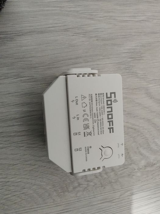 Sonoff ZBMINI-L ZigBee SEM Neutro Portes INCLUÍDOS