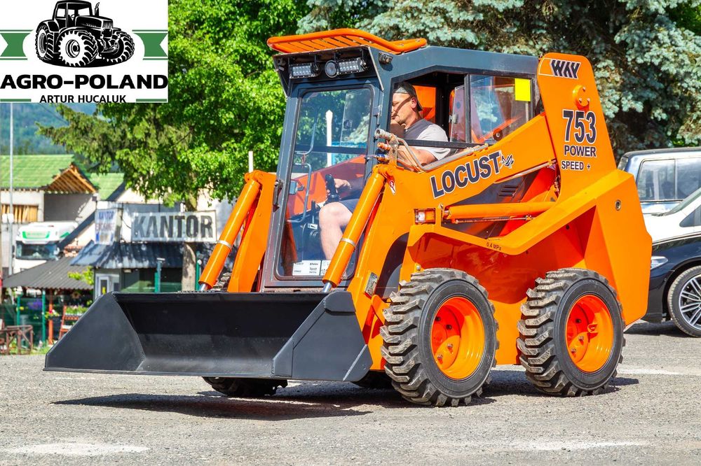 Міні-навантажувач Locust 753 POWER SPEED PLUS - 2023 ROK - 19 KM/H