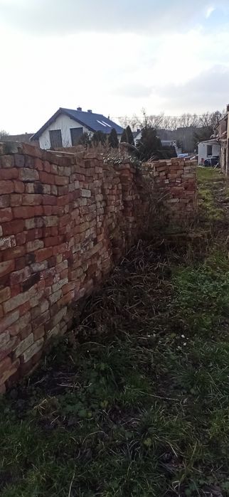 Cegła z rozbiórki stodoły